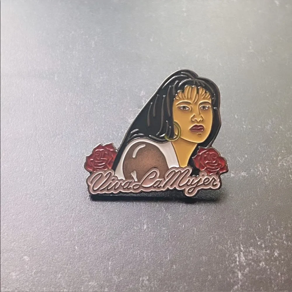 Selena Enamel Pin/ Brooch
